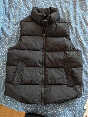 Men's Black Puffer Vest - Industrie Hanam Puffer Vest
